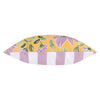 Flowers Trending Outdoor Filled Cushion 43cm x 43cm Yellow Lilac