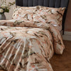 Edinburgh Weavers Flyway Exotic Piped Duvet Cover Bedding Set Blush