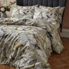Edinburgh Weavers Flyway Exotic Piped Duvet Cover Bedding Set Natural