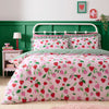 Bedlam Fun Strawberries Childrens Bedding Pink