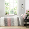 Fusion Betley Duvet Cover Bedding Set Blush