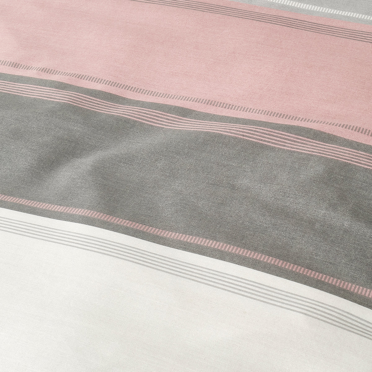 Fusion Betley Duvet Cover Bedding Set Blush