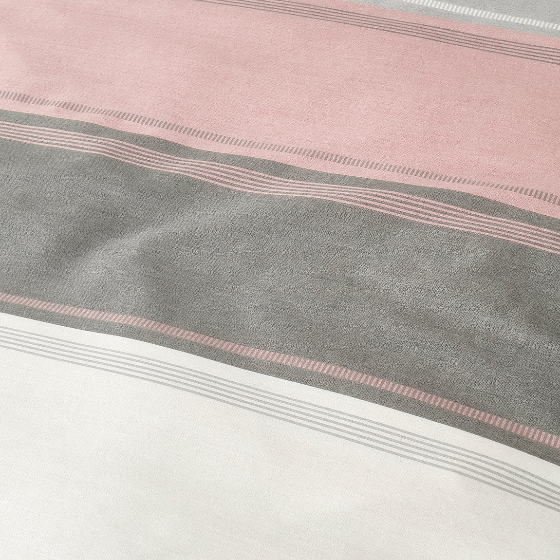 Fusion Betley Duvet Cover Bedding Set Blush