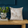 Clarke & Clarke Folius Feather Filled Cushion 43cm x 43cm Silver