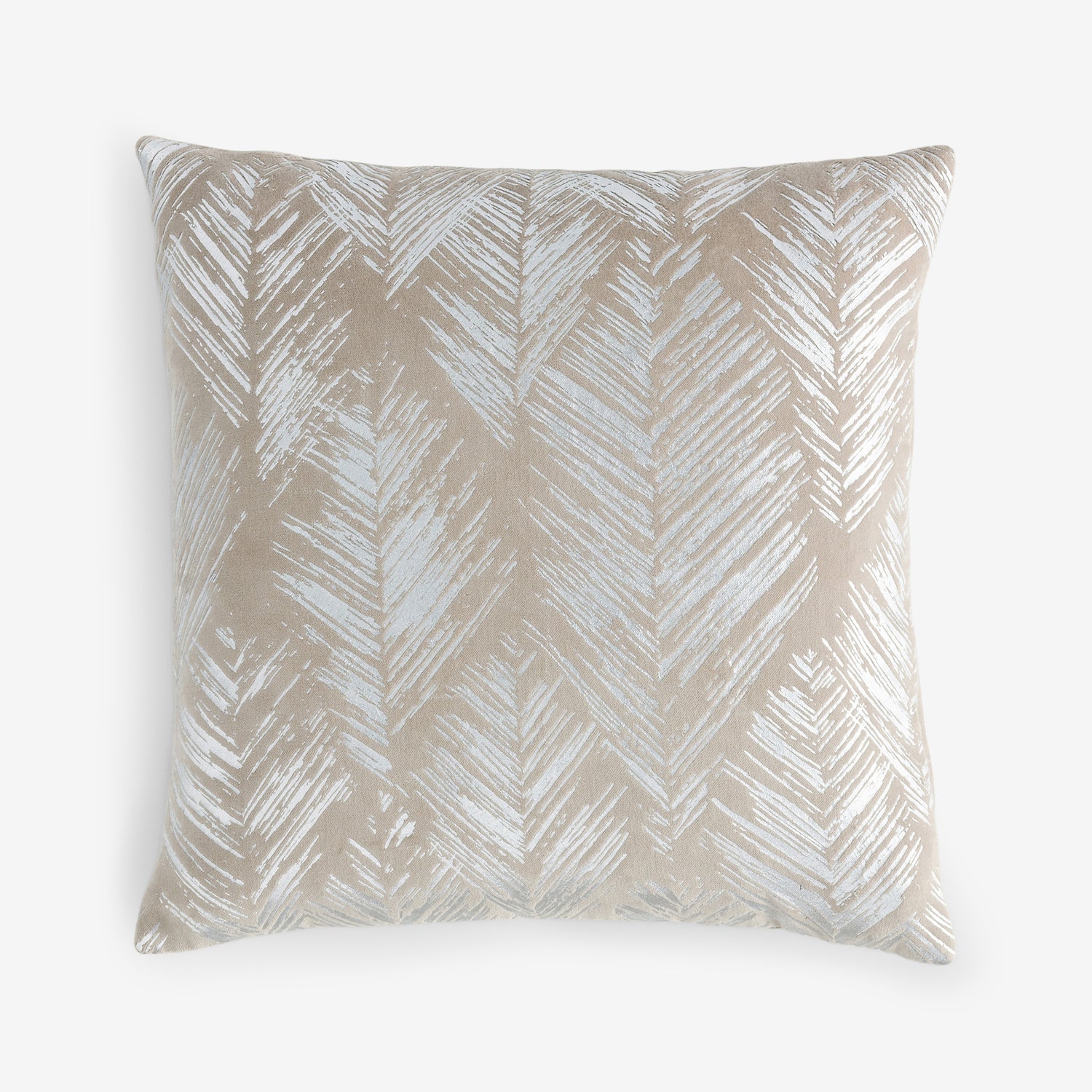 Clarke & Clarke Folius Polyester Filled Cushion 43cm x 43cm Silver