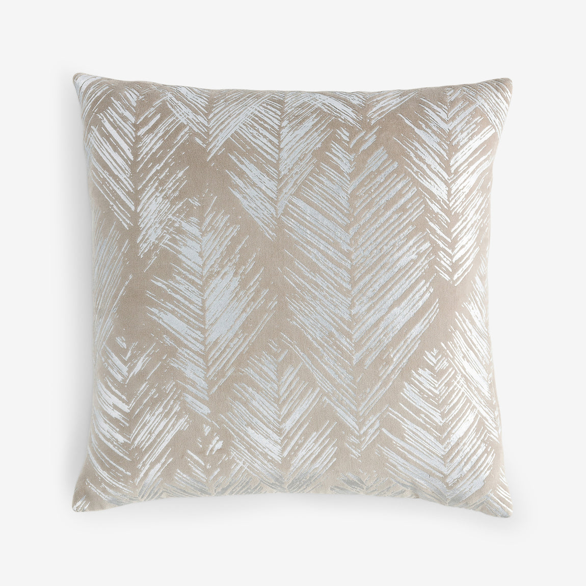 Clarke & Clarke Folius Polyester Filled Cushion 43cm x 43cm Silver