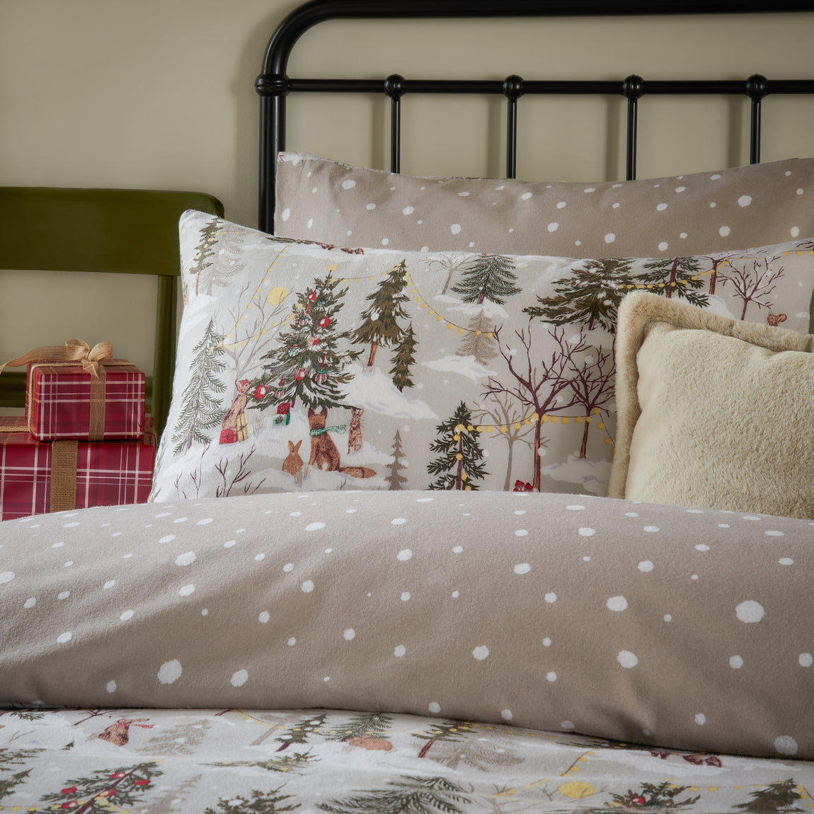 Furn Festivities Duvet Cover Bedding Set Natural