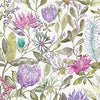 Voyage Maison Fortazela Printed Cotton Fabric Violet