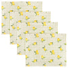 Furn Fruits Lemons Set of 4 36cm x 46cm Outdoor Placemats Sage