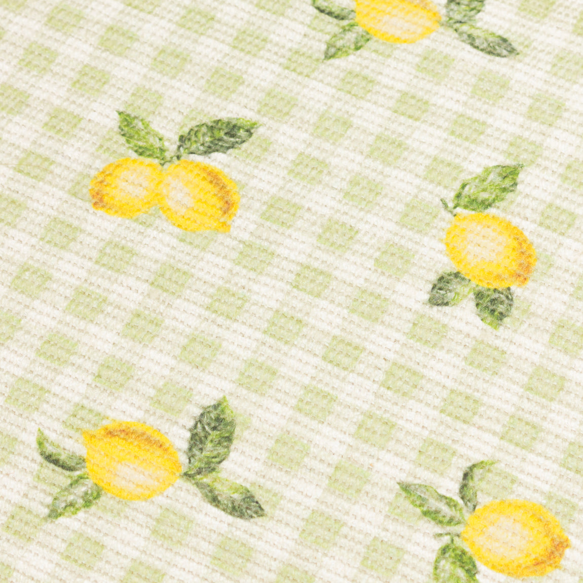 Furn Fruits Lemons Set of 4 36cm x 46cm Outdoor Placemats Sage