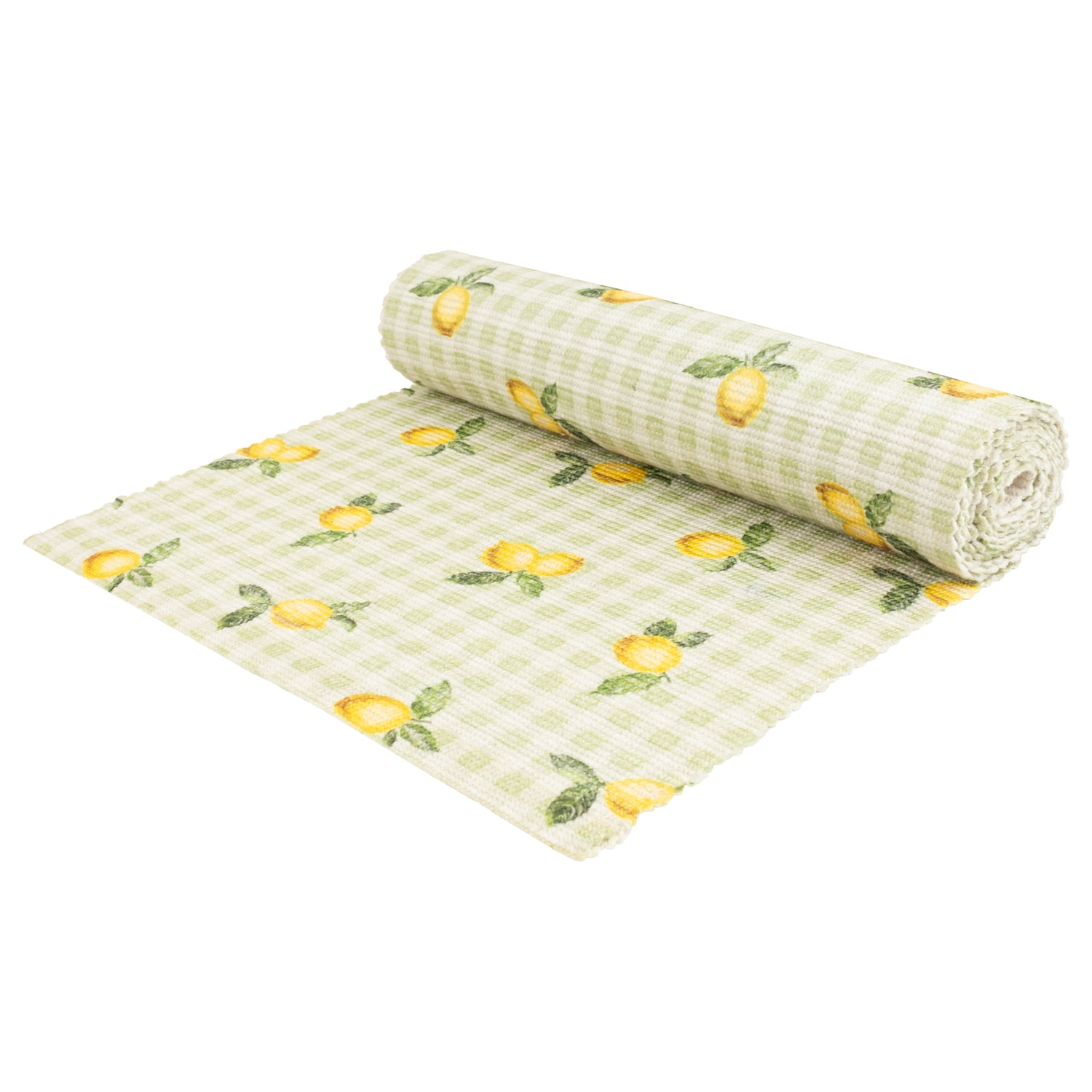 Furn Fruits Lemons 35cm x 220cm Outdoor Runner Sage