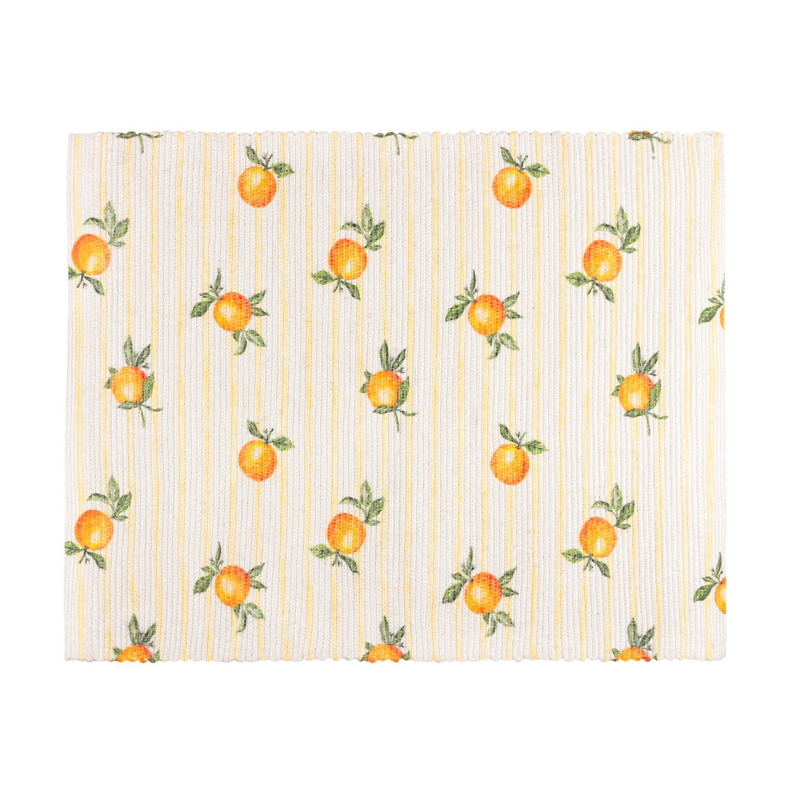 Furn Fruits Oranges Set of 4 36cm x 46cm Outdoor Placemats Yellow