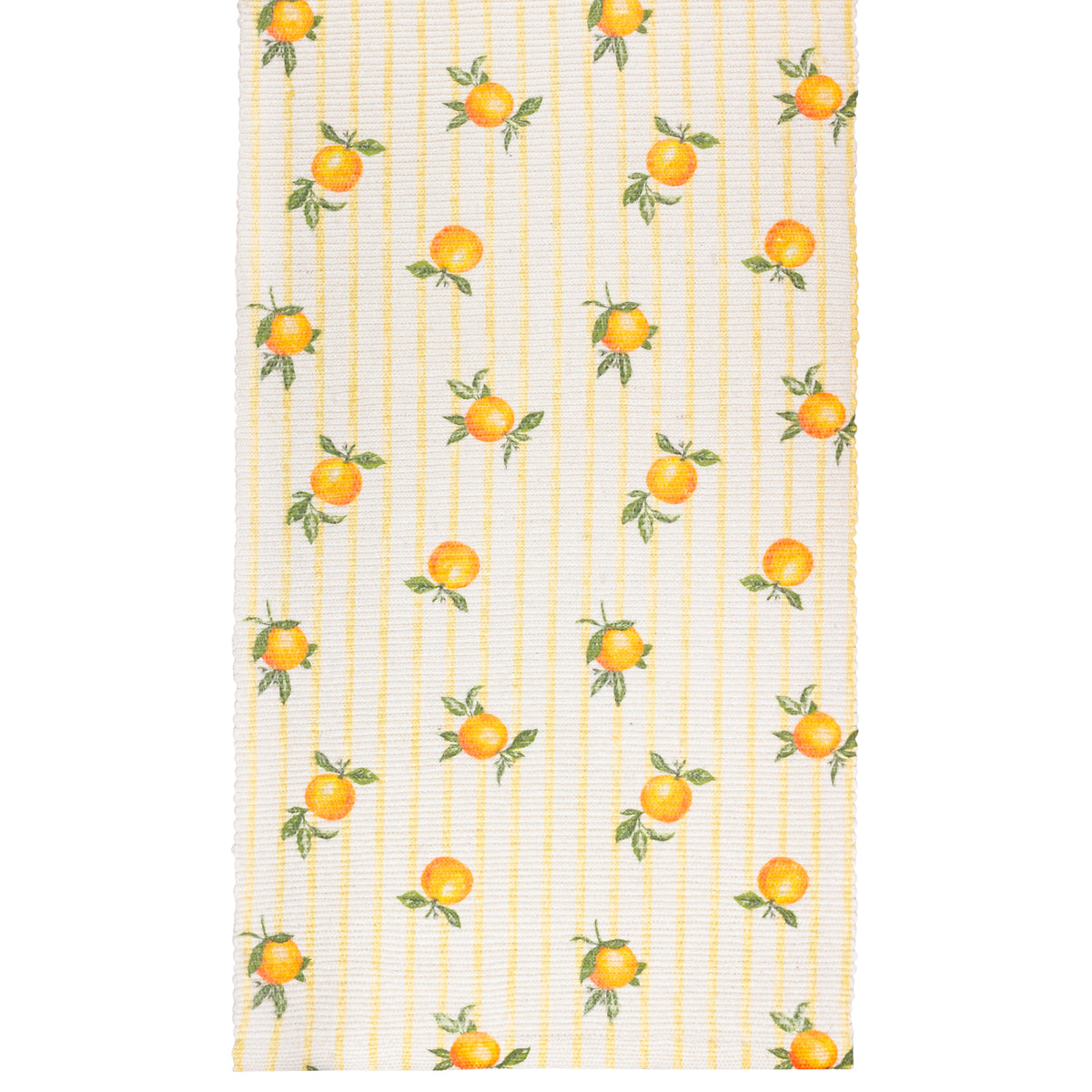Furn Fruits Oranges 35cm x 180cm Outdoor Runner Yellow