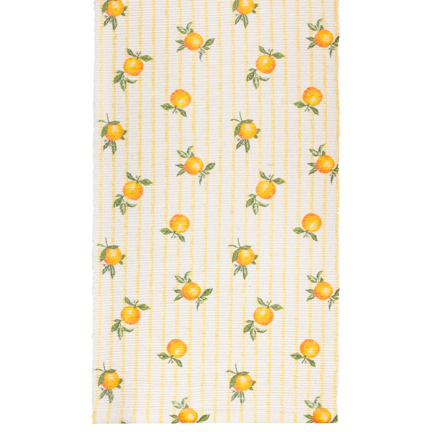 Furn Fruits Oranges 35cm x 220cm Outdoor Runner Yellow