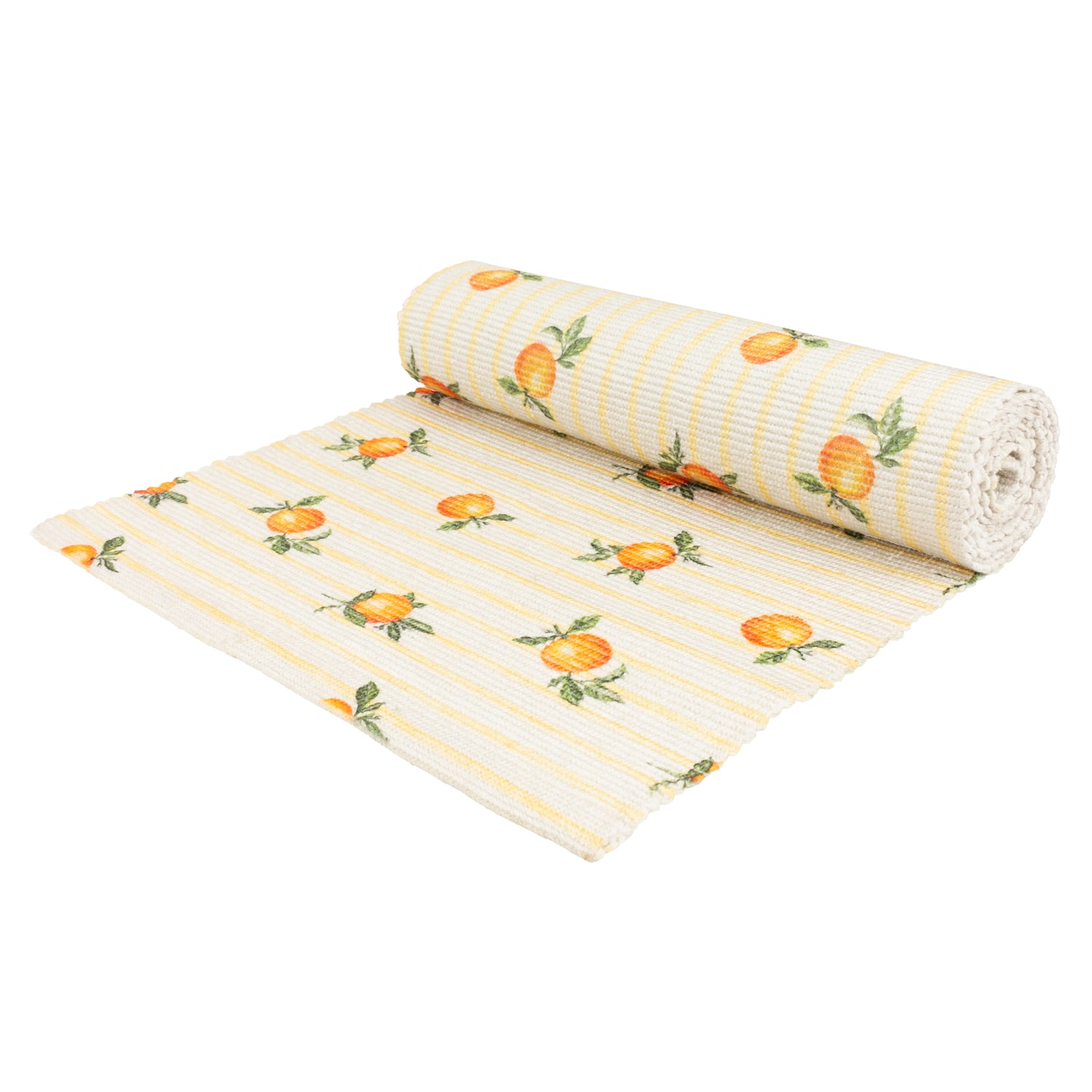 Furn Fruits Oranges 35cm x 220cm Outdoor Runner Yellow