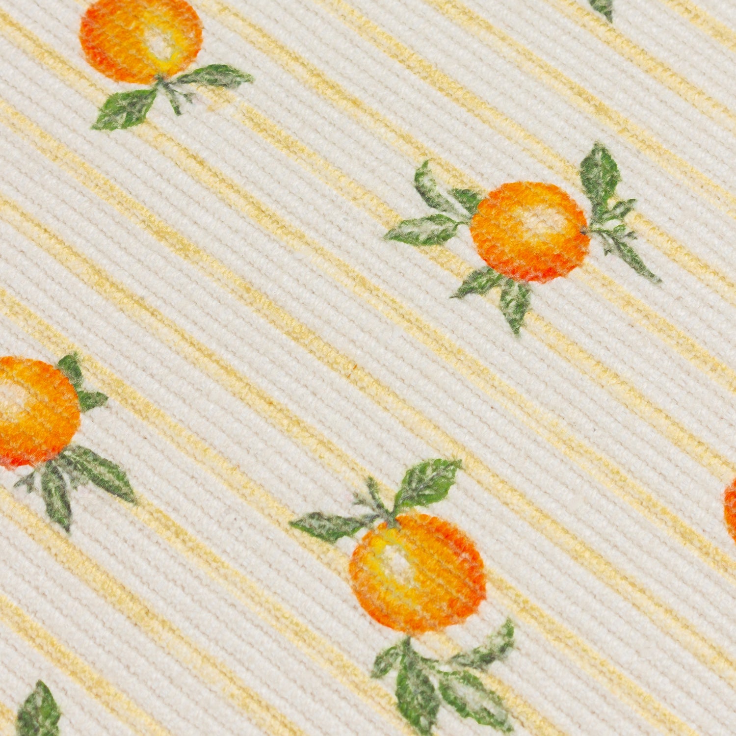 Furn Fruits Oranges 35cm x 220cm Outdoor Runner Yellow