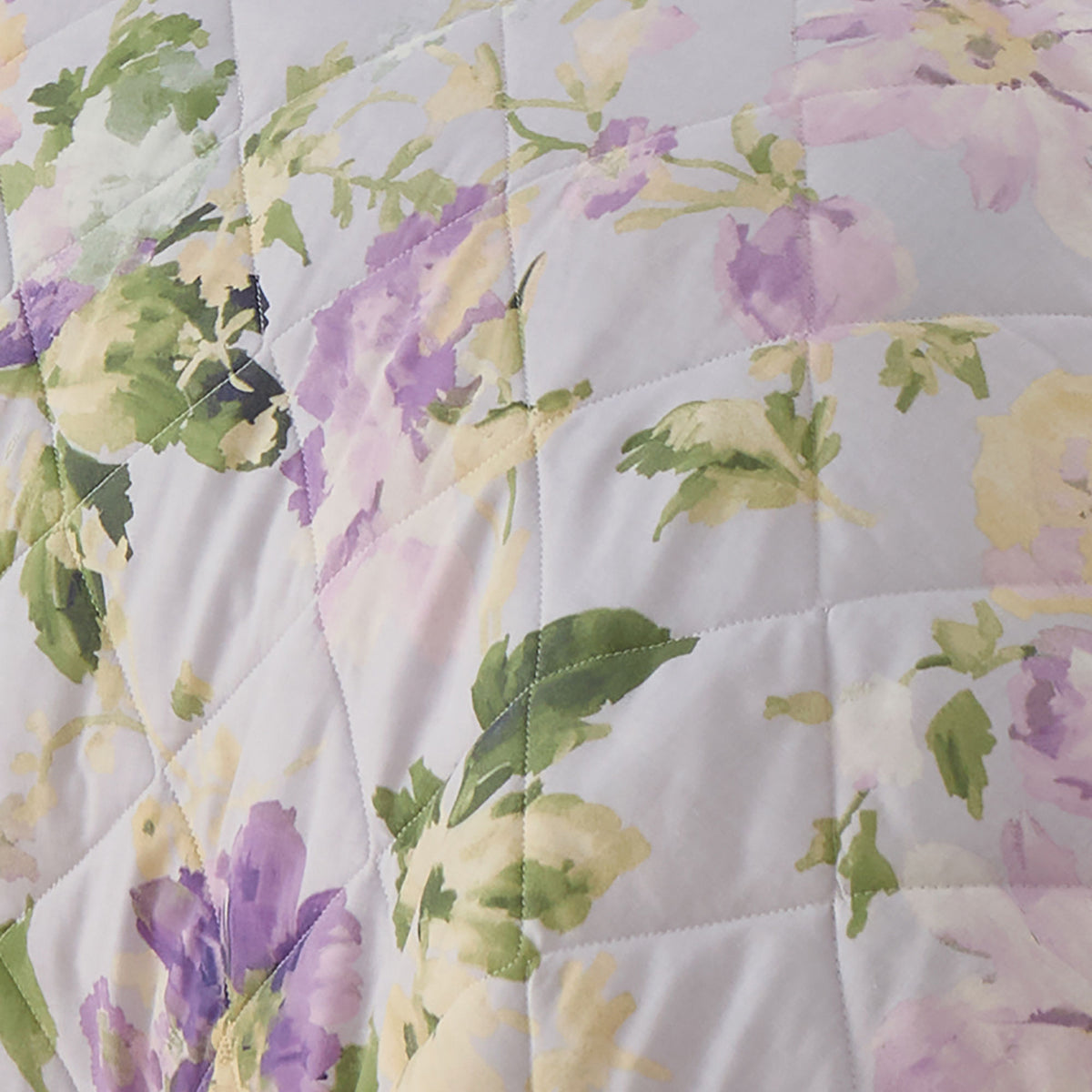 Dreams & Drapes Flourette Jacquard Floral Bedspread Set  Lilac