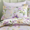 Dreams & Drapes Flourette Watercolour Floral Duvet Cover Bedding Set Lilac