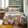 Fun Guys Mushroom Reversible Bedding Set Multi