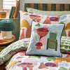 Fun Guys Mushroom Reversible Bedding Set Multi