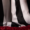 Laurence Llewelyn-Bowen Festivo Stripe Velvet 130cmx180cm Throw Black