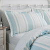 Dreams & Drapes Finlay Stripe Duvet Cover Bedding Set Blue