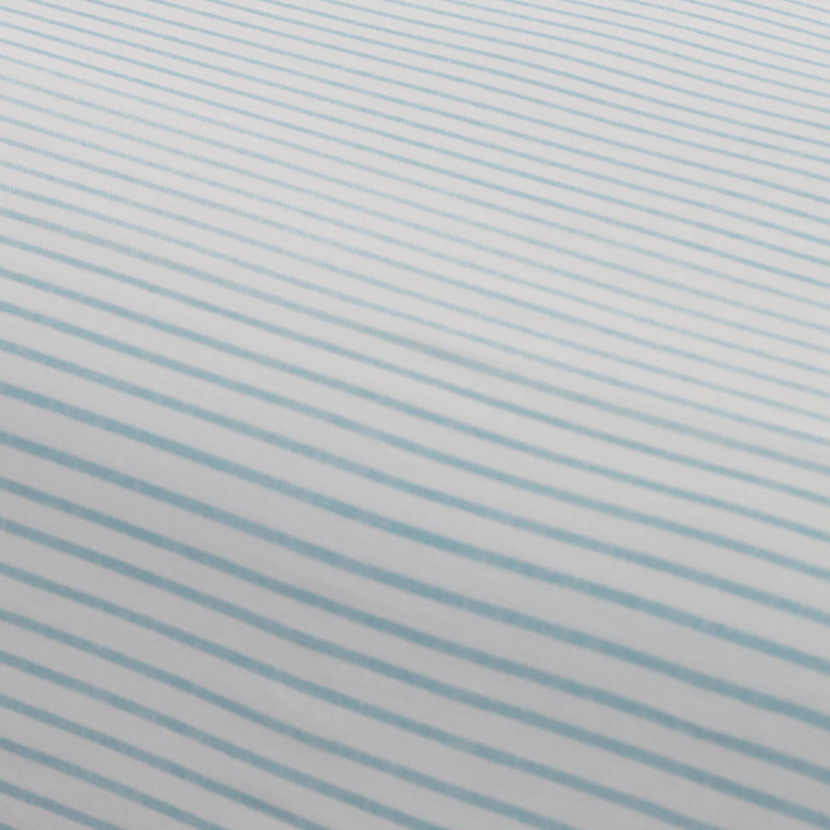 Dreams & Drapes Finlay Stripe Bed Linen Fitted Sheet Blue