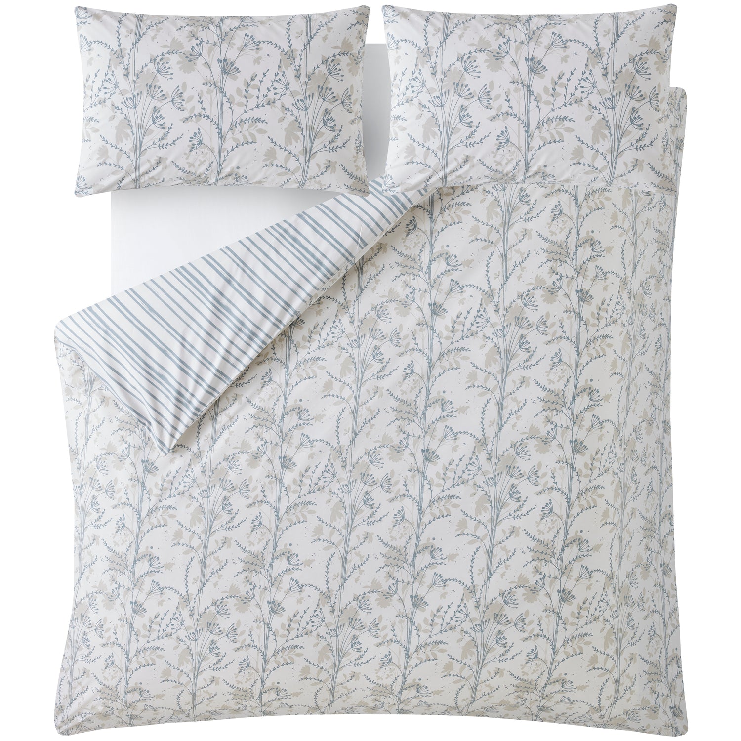 Laura Ashley Fennelton Duvet Cover Bedding Set Natural
