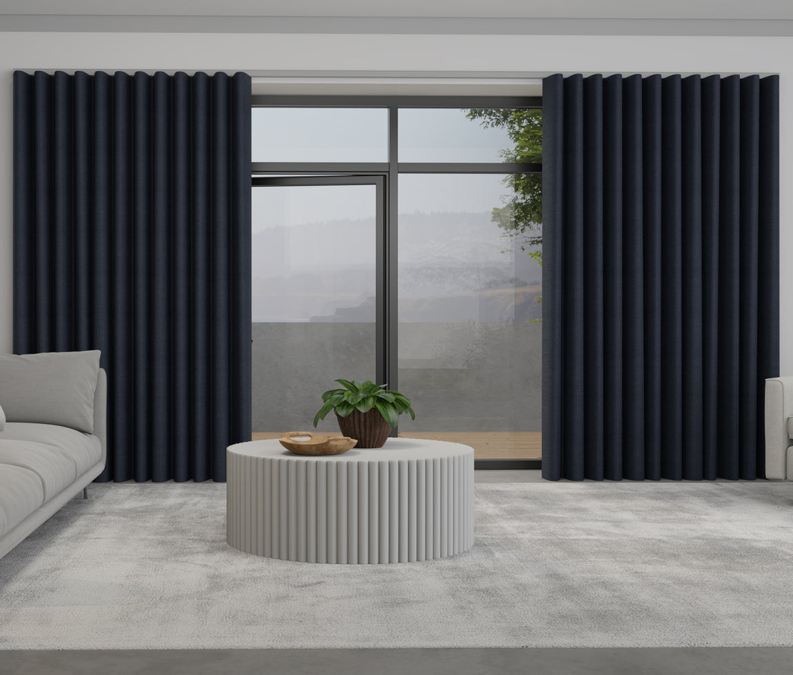Mika Made to Measure Wave Curtain + FREE Track Ink