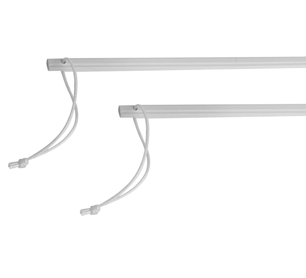 Fineline Curtain Track White