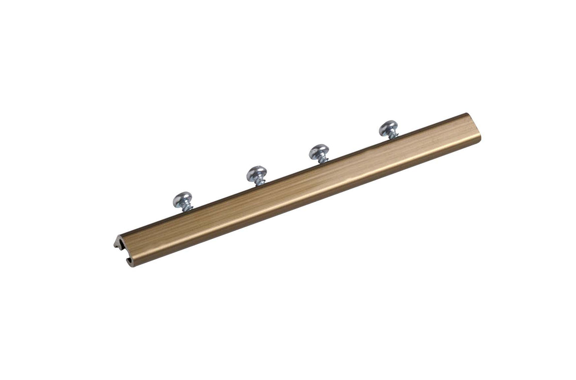 Fineline Curtain Track Antique Brass