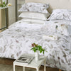 Designers Guild Fleur Blanche Duvet Cover Bedding Set Platinum