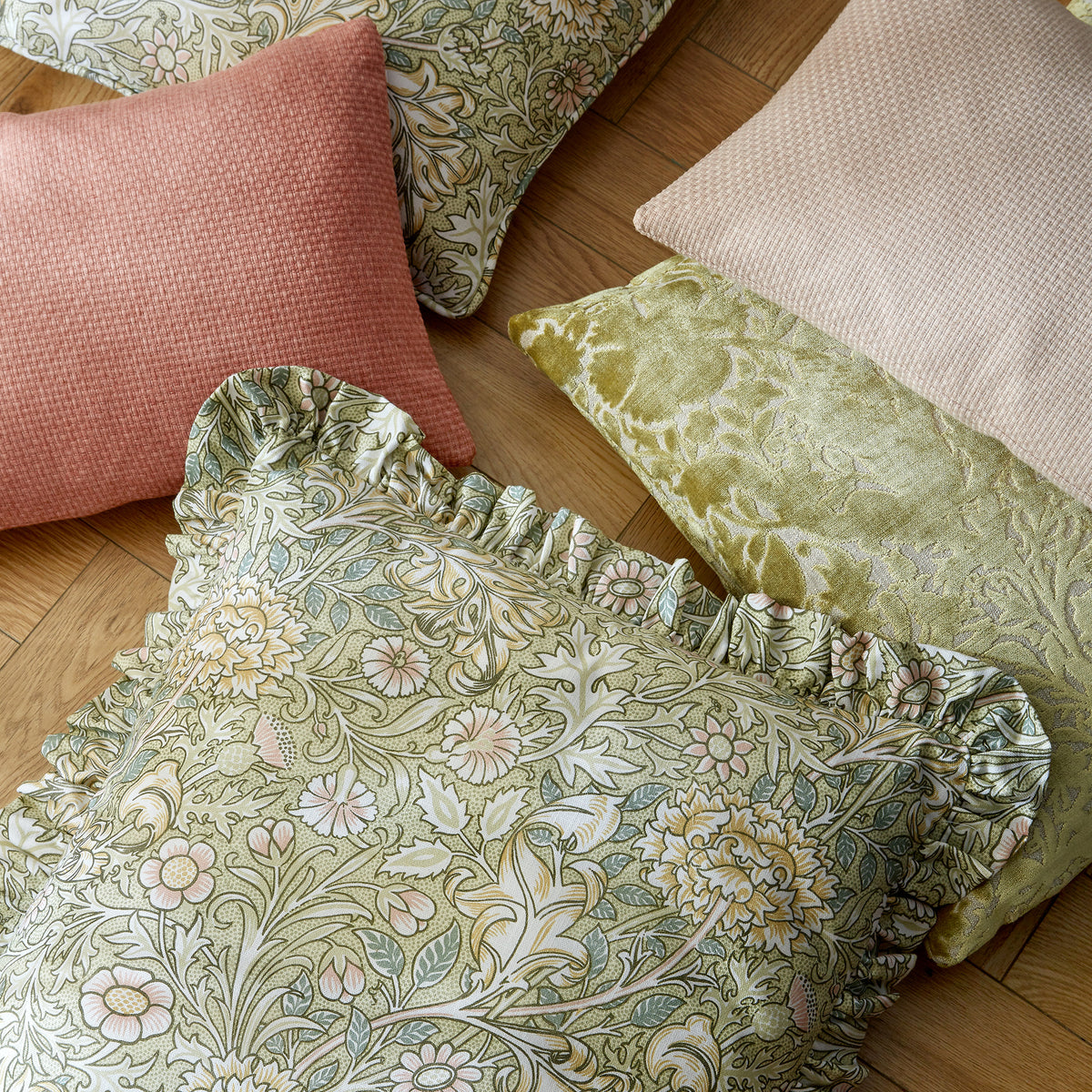 William Morris At Home Double Bough Fabric Apple
