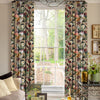 Linda Barker Florabunda Velvet Made To Measure Curtains Parchment