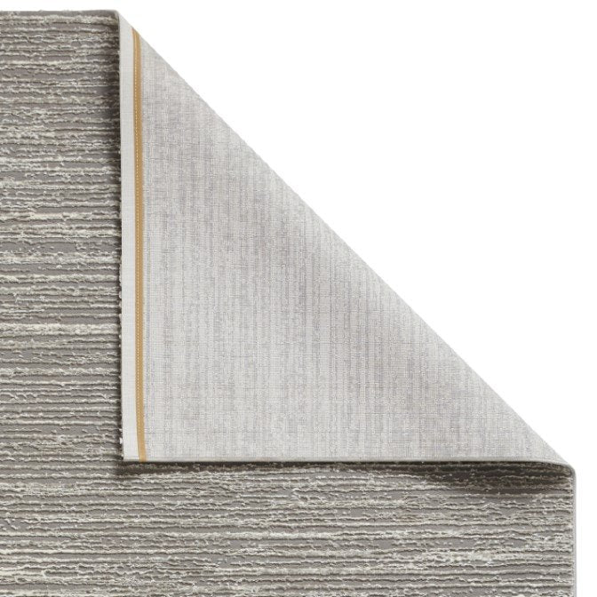 Flores 1930 Modern Recycled Washable Rug Grey
