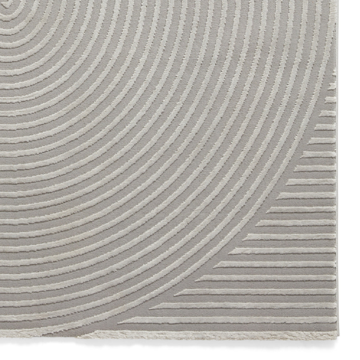 Flores 1924 160cm x 230cm Recycled Rug Grey