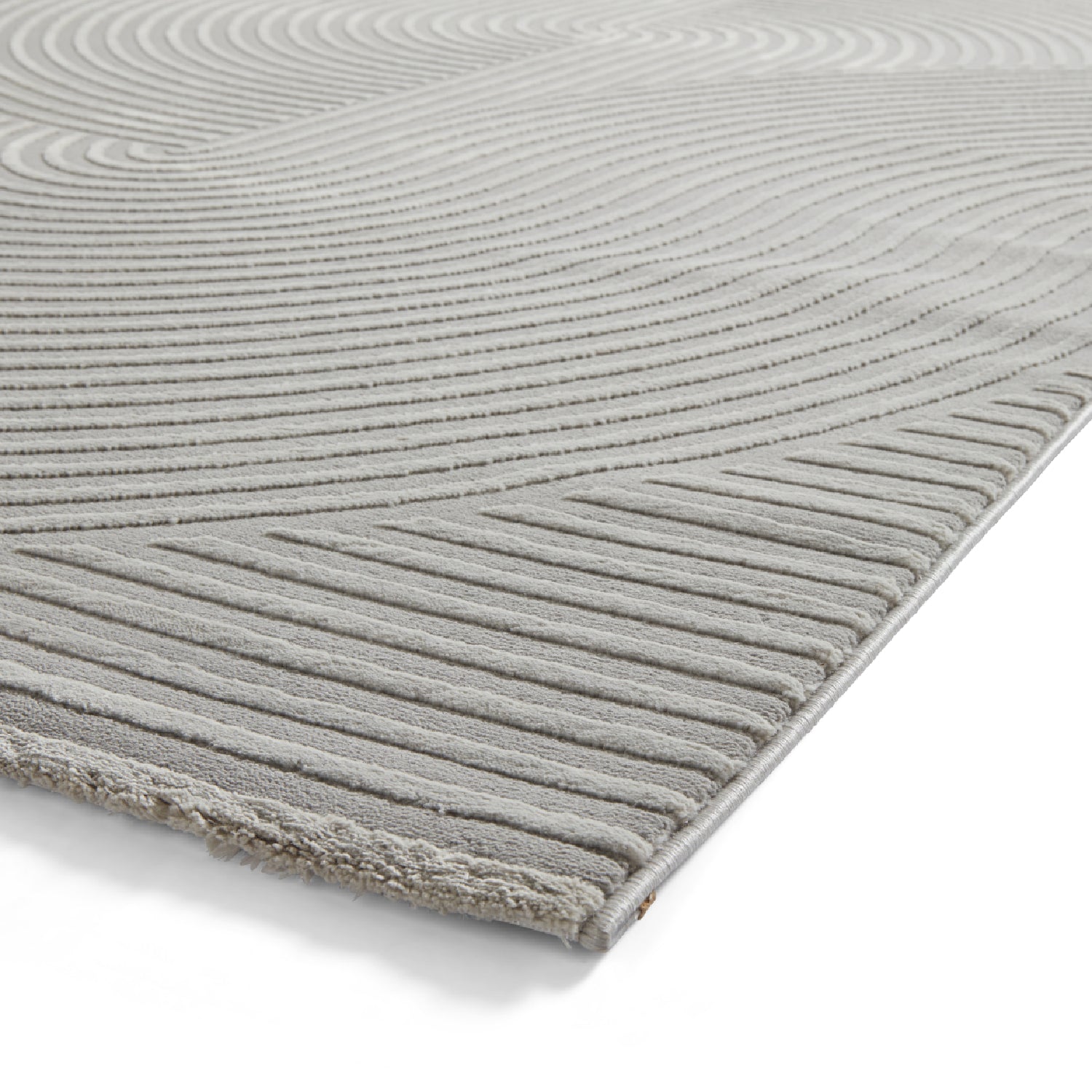 Flores 1924 160cm x 230cm Recycled Rug Grey