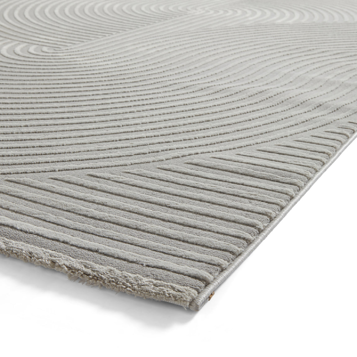Flores 1924 160cm x 230cm Recycled Rug Grey