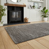 Flores 1930 Recycled Rug Charcoal