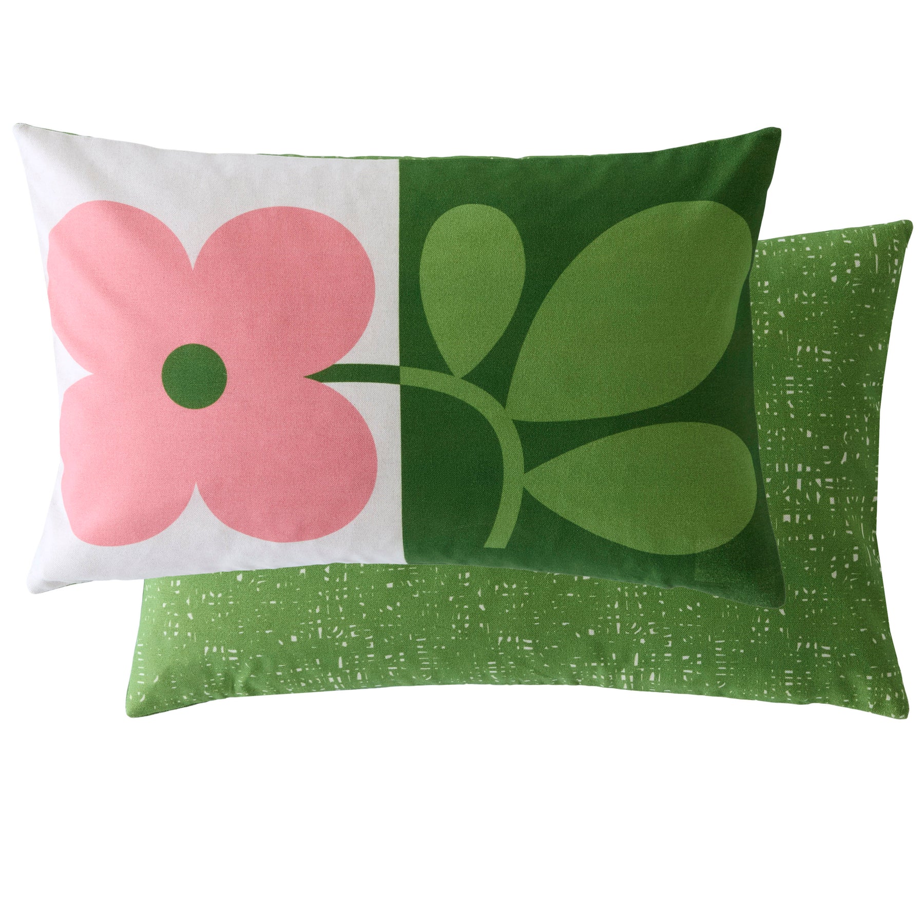 Orla Kiely Floret 40cm x 60cm Filled Boudoir Bubblegum Basil