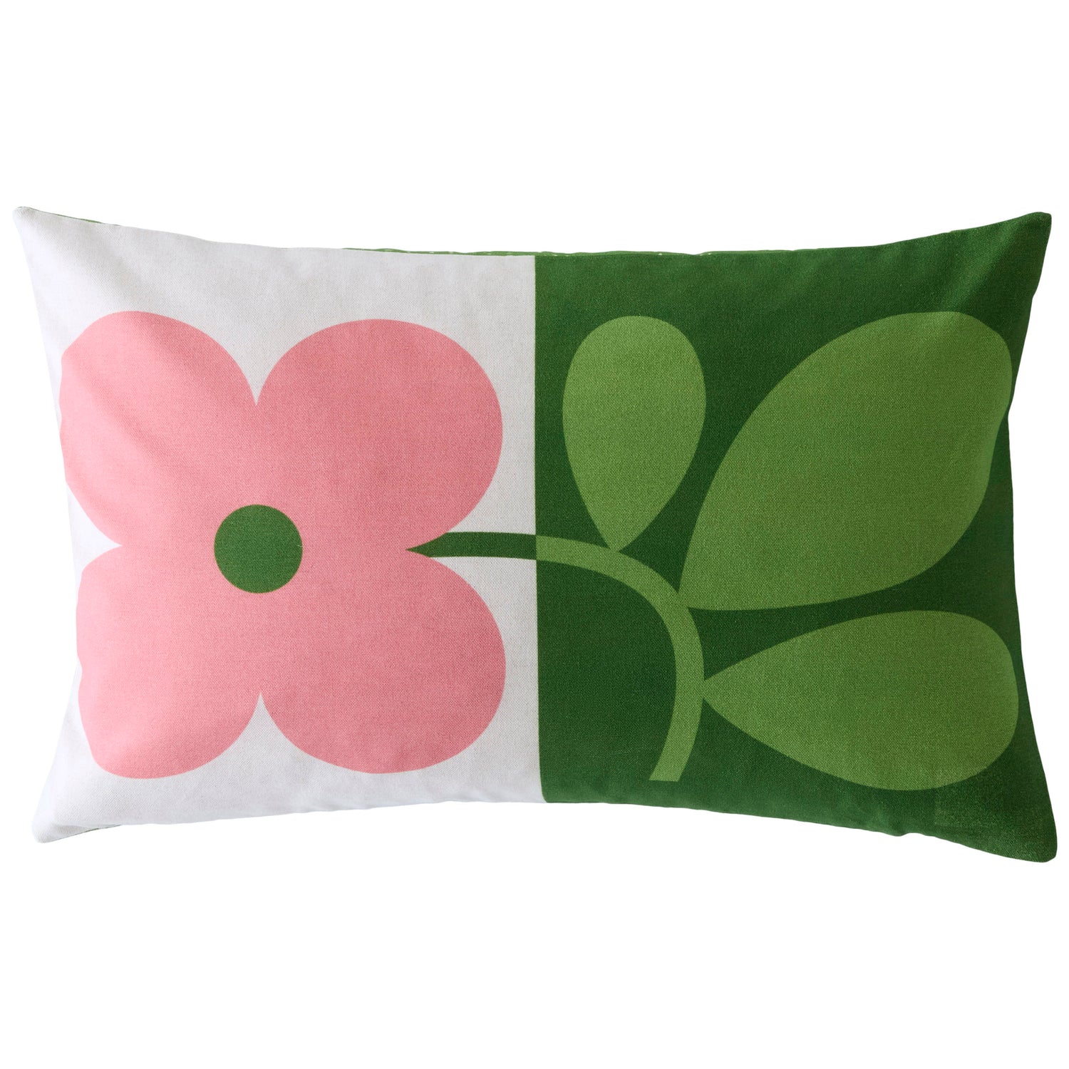 Orla Kiely Floret 40cm x 60cm Filled Boudoir Bubblegum Basil