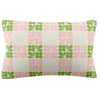 Orla Kiely Floret Check Duvet Cover Bedding Set Dill Pink