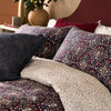 William Morris At Home Flower Pot Duvet Cover Bedding Set Indigo Raspberry