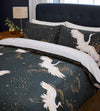 Sara Miller Flying Cranes Duvet Cover Bedding Set Ink