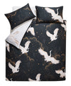 Sara Miller Flying Cranes Duvet Cover Bedding Set Ink