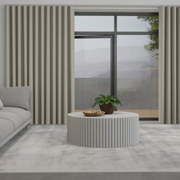 Positano Made to Measure Wave Curtain + FREE Track Oyster