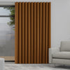 Positano Made to Measure Wave Curtain + FREE Track Rust