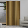 Positano Made to Measure Wave Curtain + FREE Track Saffron