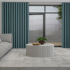 Positano Made to Measure Wave Curtain + FREE Track Teal