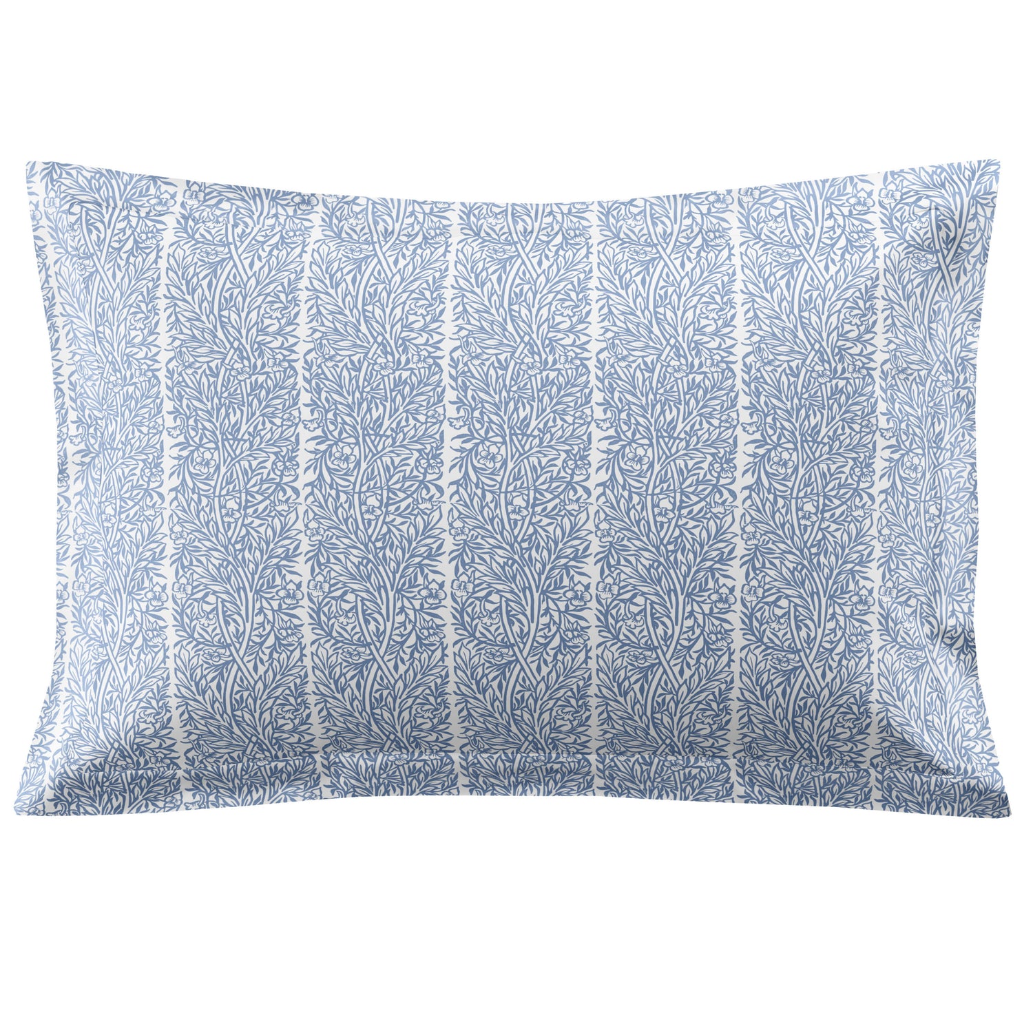 William Morris At Home Frieze Double Bough Duvet Cover Bedding Set Porcelain Blue